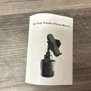 NWT Car Cup Holder Phone Mount